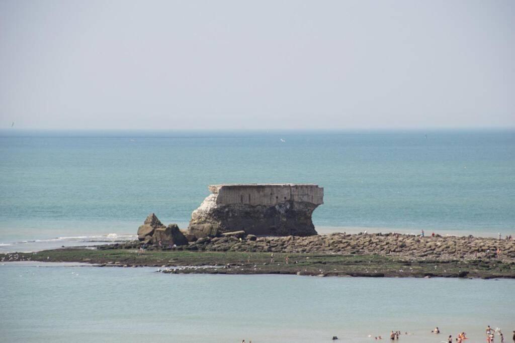 Le Portel Plage Les 4 Saisons Bagian luar foto